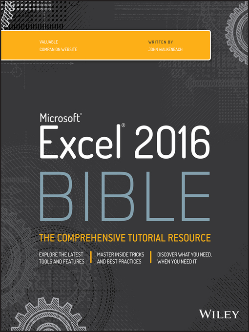 Title details for Excel Bible by John Walkenbach - Wait list